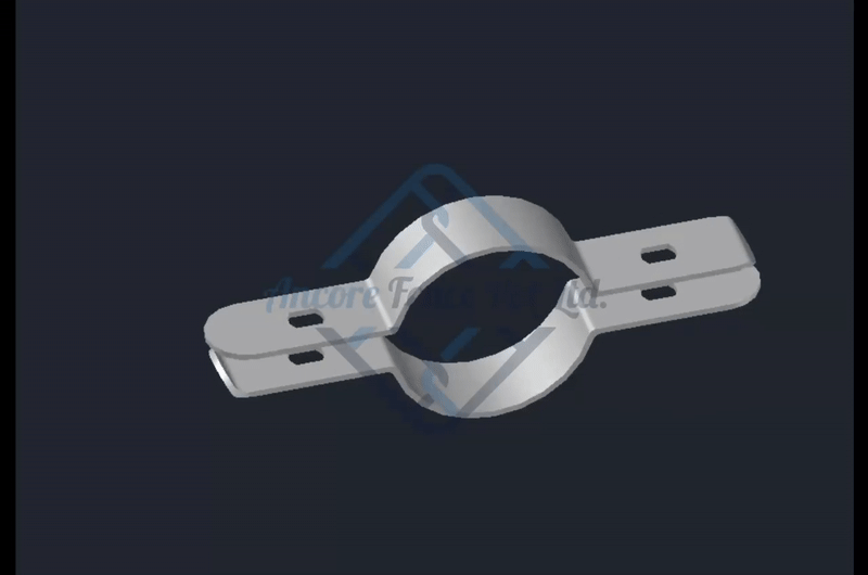 Extended Lip Bracket for Mesh Panel